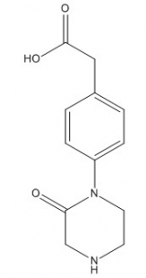 2-(4-(2-oxopiperazin-1-yl)phenyl)acetic acid 