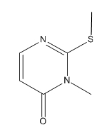 CAS NO.6327-98-6 / 3-methyl-2-(methylthio)pyrimidin-4(3H)-one 
