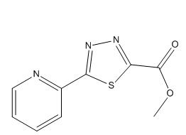 CAS N0.1042152-53-3 / methyl 5-(pyridin-2-yl)-1,3,4-thiadiazole-2-carboxylate
