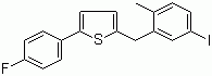 CAS NO.898566-17-1 / 2-(4-Fluorophenyl)-5-[(5-iodo-2-methylphenyl)methyl]thiophene 