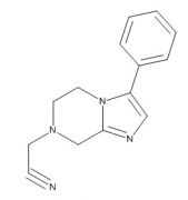2-(3-phenyl-5,6-dihydroimidazo[1,2-a]pyrazin-7(8H)-yl)acetonitrile