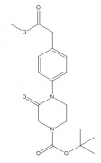 tert-butyl 4-(4-(2-methoxy-2-oxoethyl)phenyl)-3-oxopiperazine-1-carboxylate