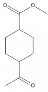methyl trans-4-acetylcyclohexane carboxylate