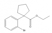 ethyl 1-(2-bromophenyl)cyclopentanecarboxylate
