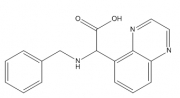 2-(benzylamino)-2-(quinoxalin-5-yl)acetic acid
