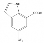 5-(trifluoromethyl)-1H-indole-7-carboxylic acid