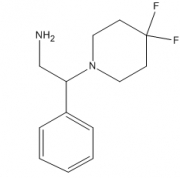 2-(4,4-difluoropiperidin-1-yl)-2-phenylethanamine