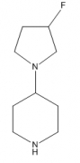 4-(3-fluoropyrrolidin-1-yl)piperidine