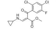 CAS NO.105392-26-5 / METHYL 3-(CYCLOPROPYLAMINO)-2-(2,4-DICHLORO-5-FLUOROBENZOYL)ACRYLATE
